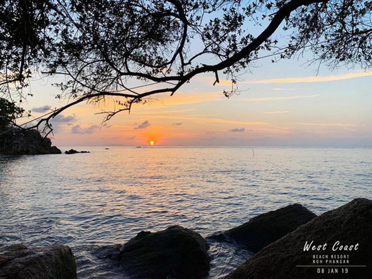 West Coast Beach Resort Ko Pha Ngan Bagian luar foto