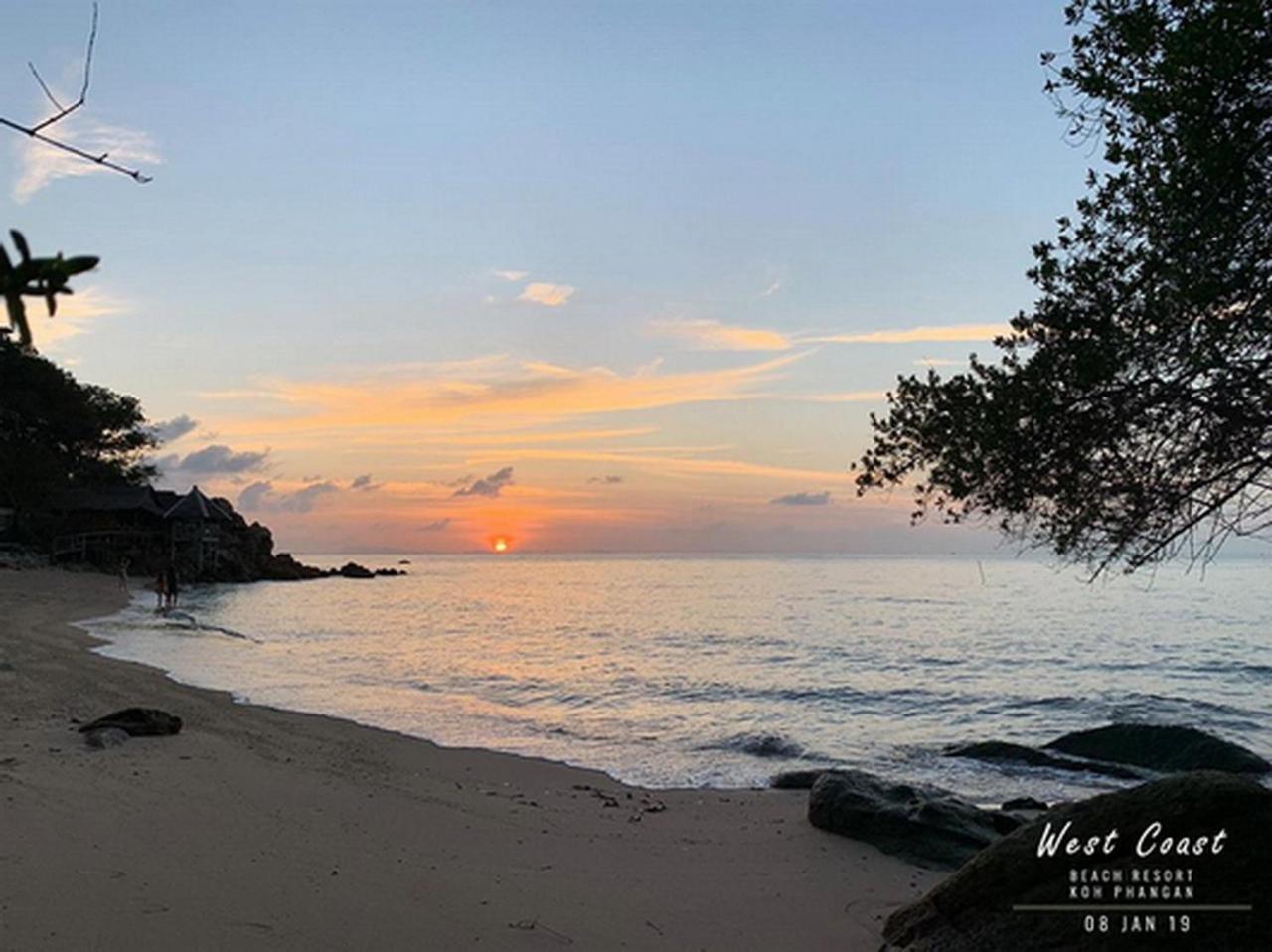 West Coast Beach Resort Ko Pha Ngan Bagian luar foto